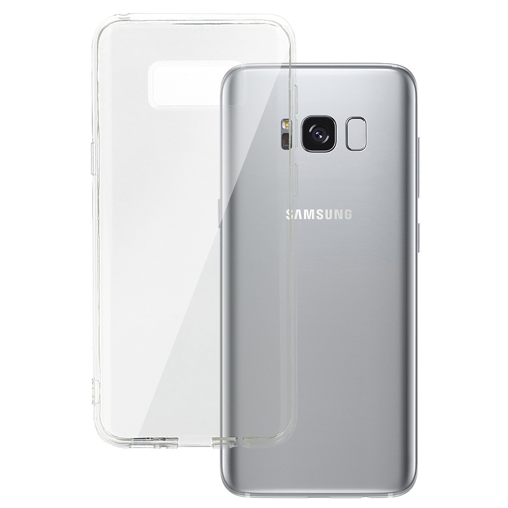 Galinis dėklas 2 mm - puikiai tinka SAMSUNG GALAXY S8 PLUS skaidrus