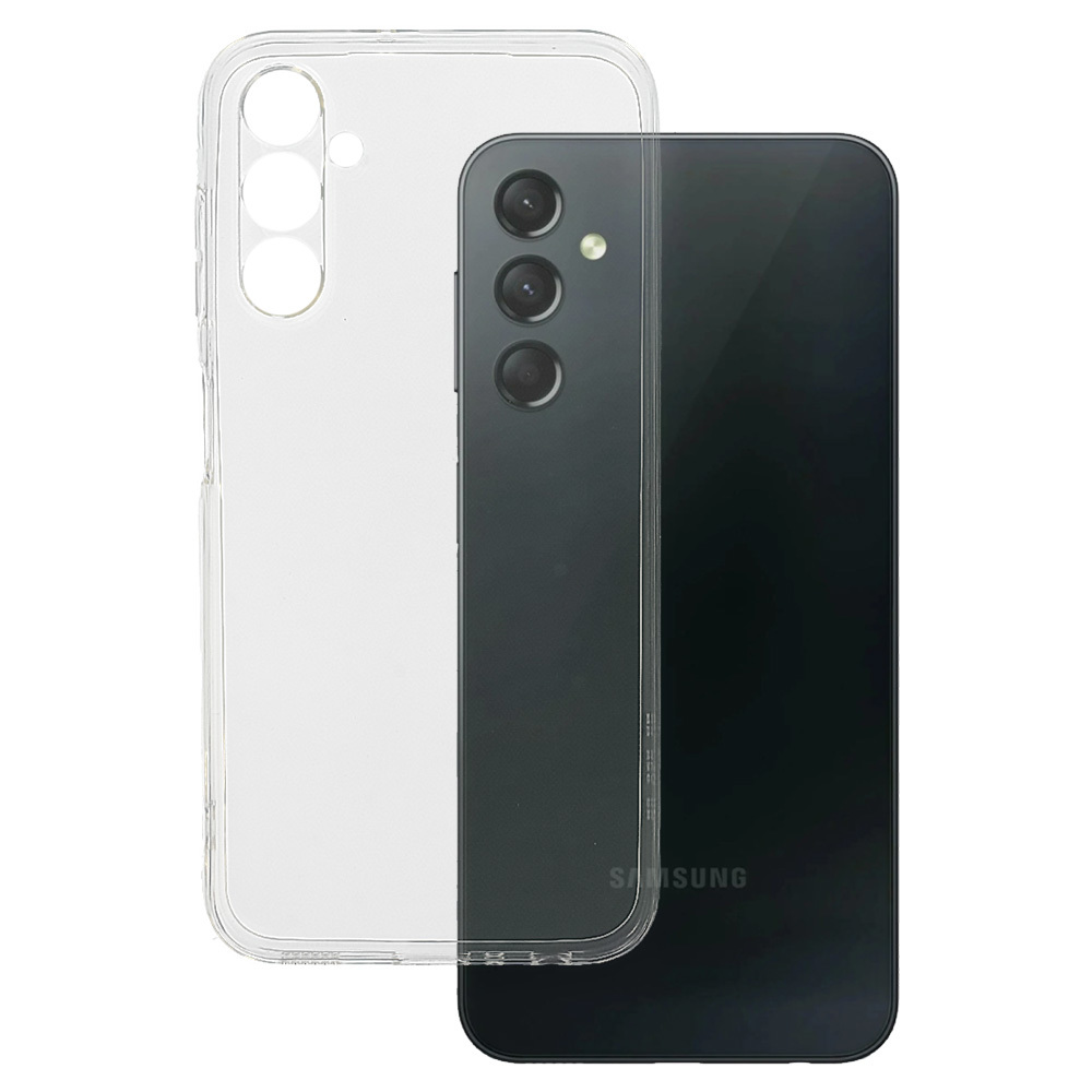 Ultra Clear 1mm Dėklas telefonui Samsung Galaxy A25 5G skaidrus