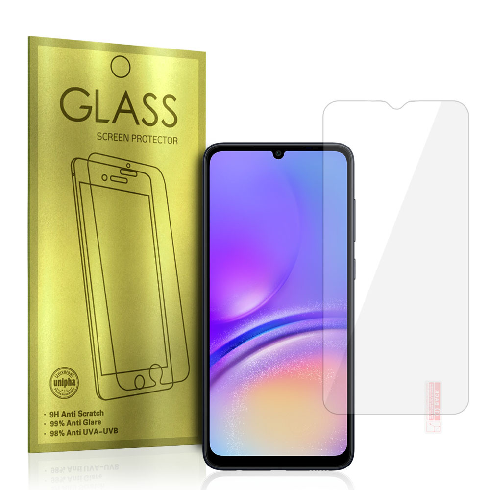 Apsauginis stiklas auksinis SAMSUNG GALAXY A05/A05S
