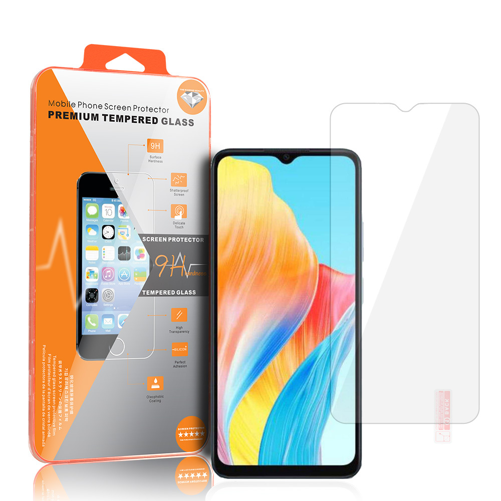 Apsauginis stiklas oranžinis OPPO A18/A38/A58 5G/SAMSUNG A13 4G/A13 5G/MOTO E13/REALME C21Y
