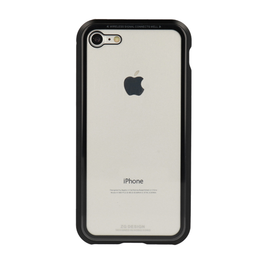 Luphie dviejų spalvų magnetinis SWORD dėklas Samsung Galaxy S8 Plus juodas-raudonas