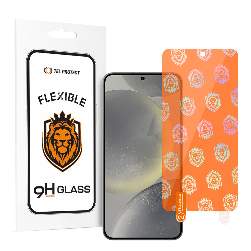 Tel Protect geriausias lankstus hibridinis grūdintas stiklas skirtas SAMSUNG GALAXY S24