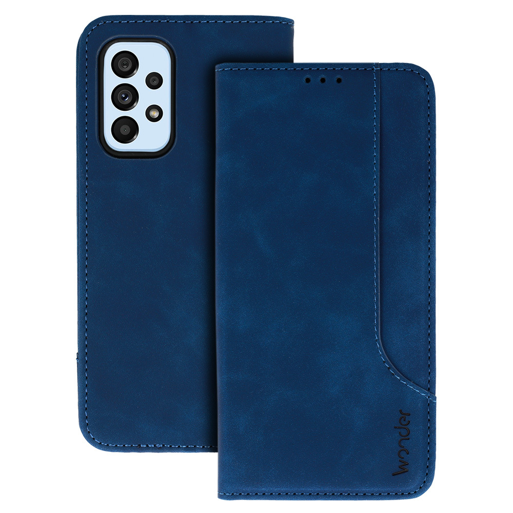 Wonder Prime dėklas telefonui Samsung Galaxy A53 5G tamsiai mėlynas