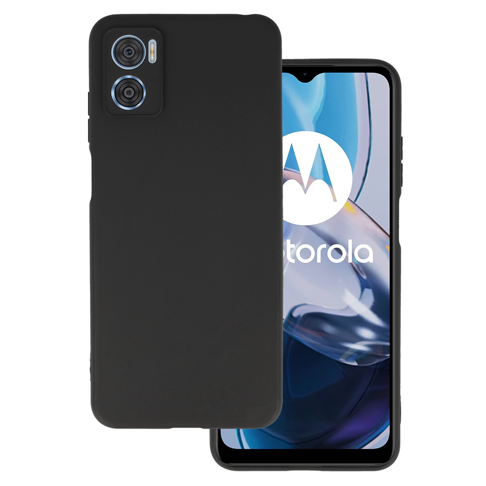 Nugarinis dėklas MATT MOTOROLA MOTO E22/E22i juodas