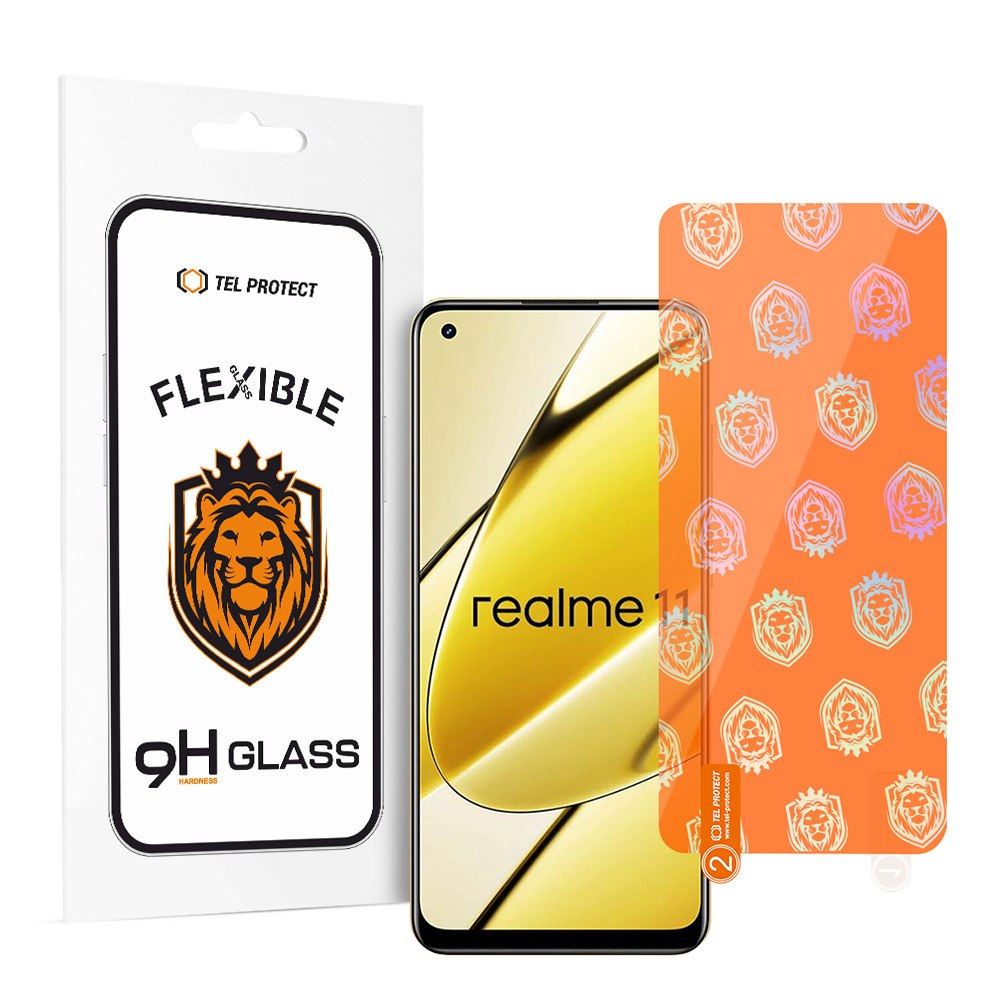Tel Protect Best Flexible Hybrid apsauginis stiklas REALME 11/13
