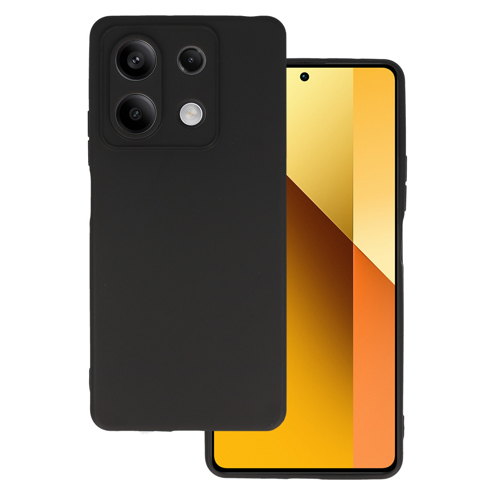 Dėklas telefonui Xiaomi Redmi Note 13 5G matinis juodas