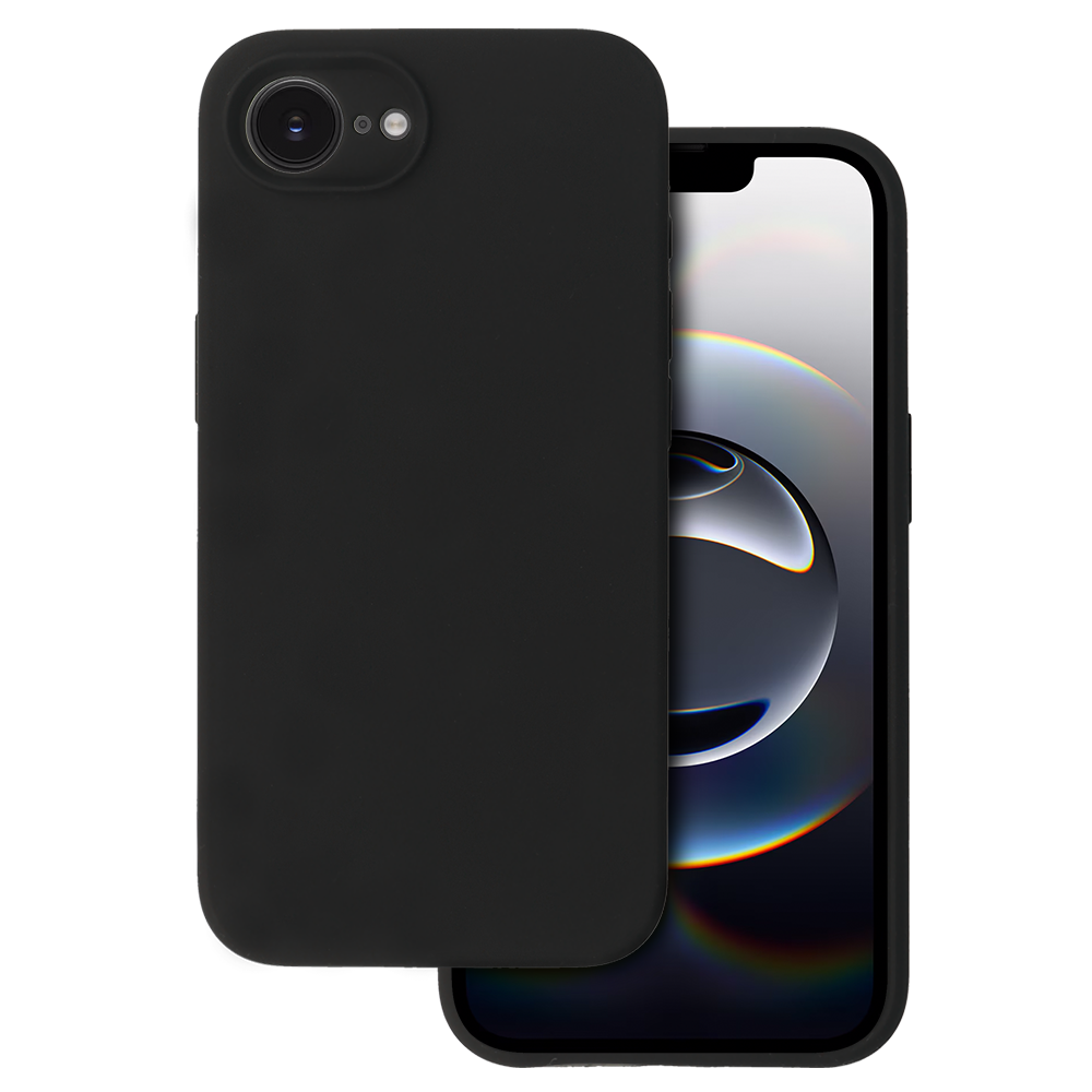 Dėklas telefonui Silicone Lite juodas