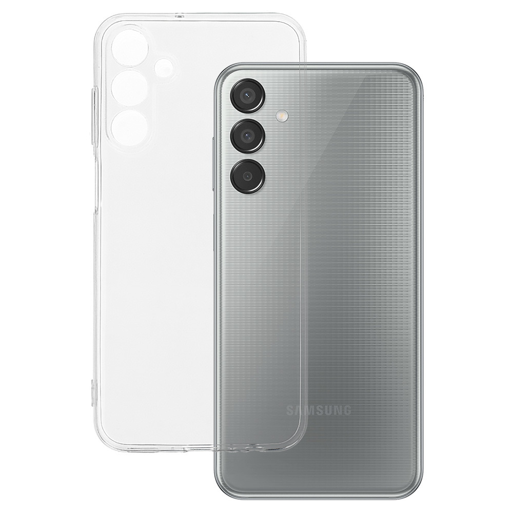 Ultra Clear 1mm dėklas telefonui Samsung Galaxy M15 5G skaidrus (m)