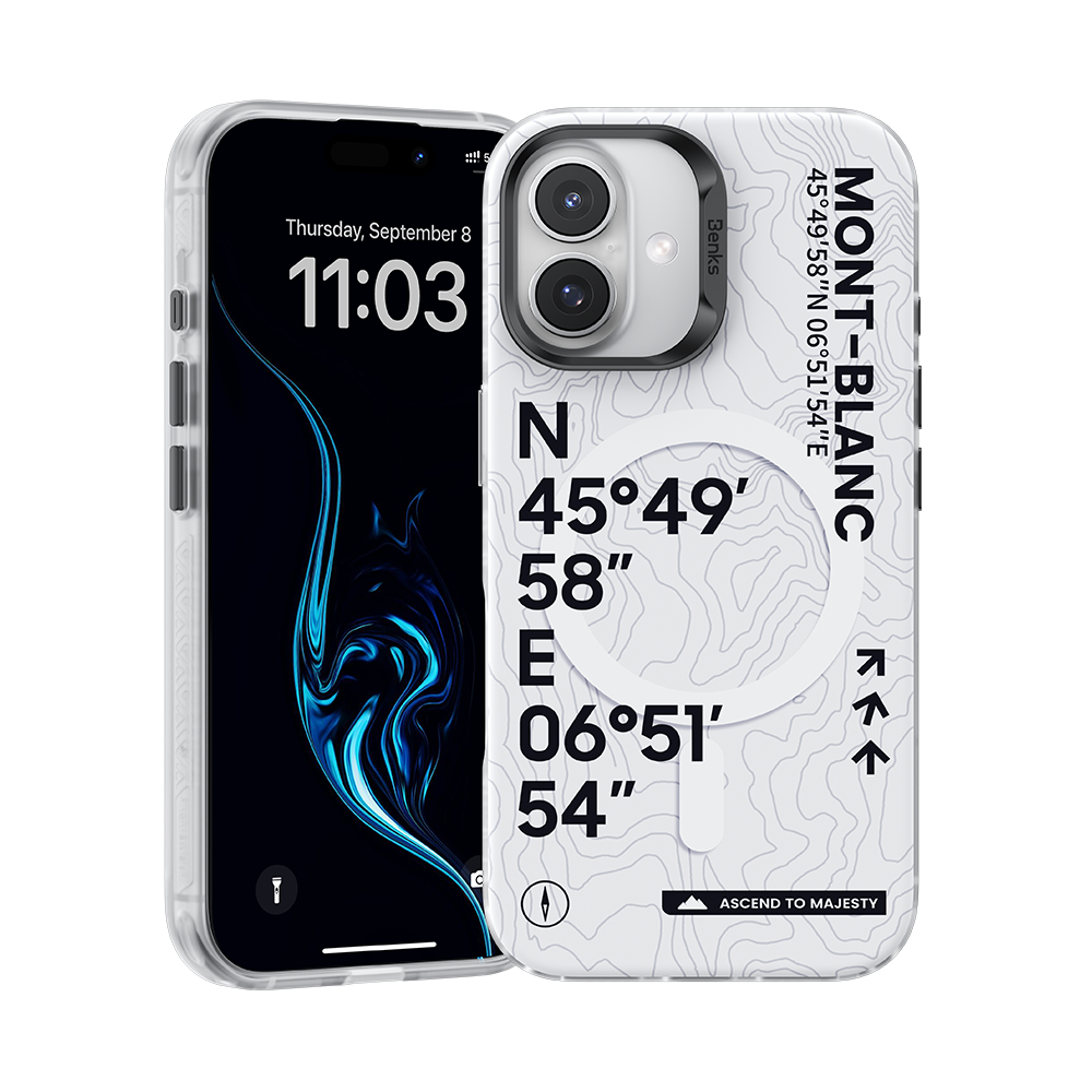 Benks Magnetinis Summit Mont Blanc dėklas Iphone 16 Plus