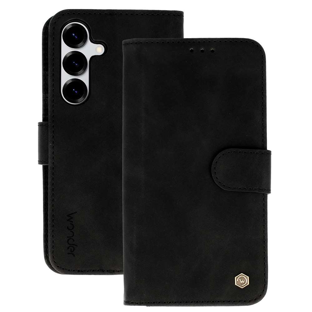 Wonder Fancy dėklas Samsung Galaxy S25 juodas