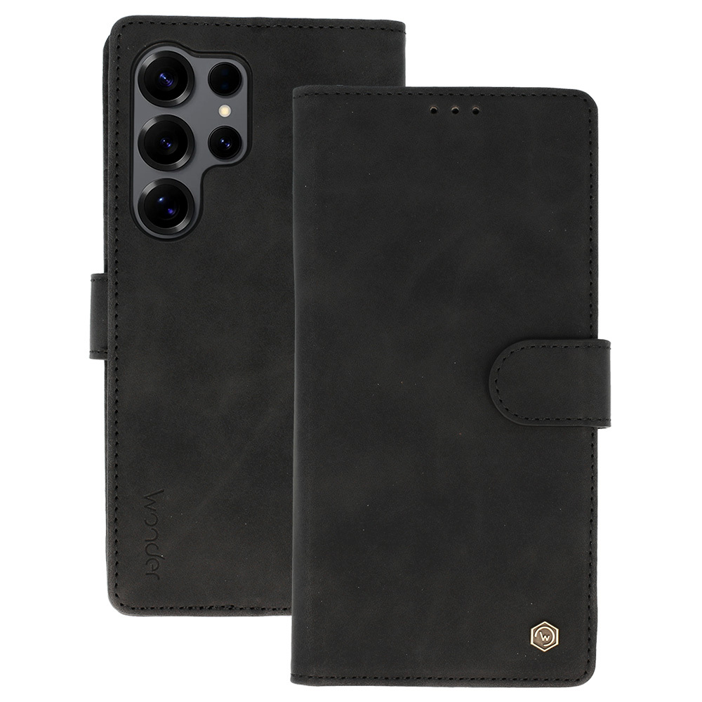 Wonder Fancy dėklas Samsung Galaxy S25 Ultra juodas