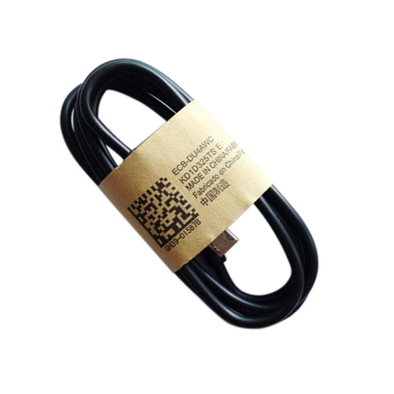 USB kabelis microUSB juodas HQ, 1.0m