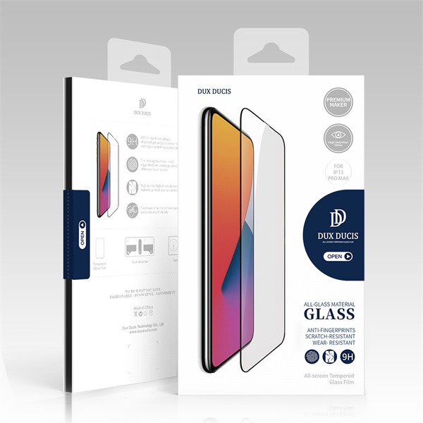 LCD apsauginis stikliukas Dux Ducis Xiaomi Redmi Note 12 Pro 5G/Note 12 Pro Plus 5G juodas