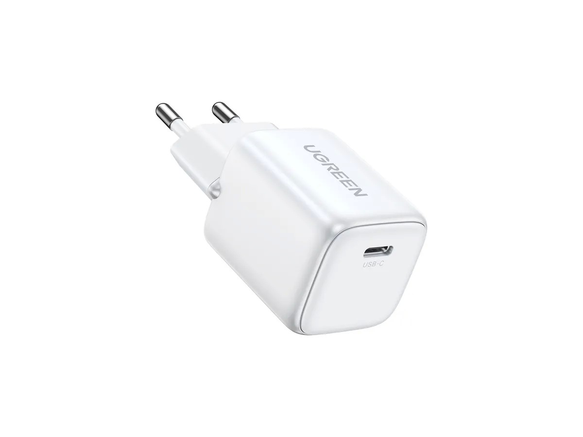 Įkroviklis Ugreen CD318 20W GaN USB-C baltas