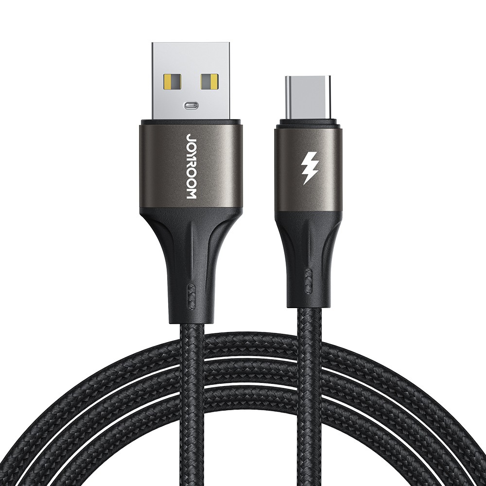 USB kabelis Joyroom SA25-AC3 USB to USB-C 3A 2.0m juodas