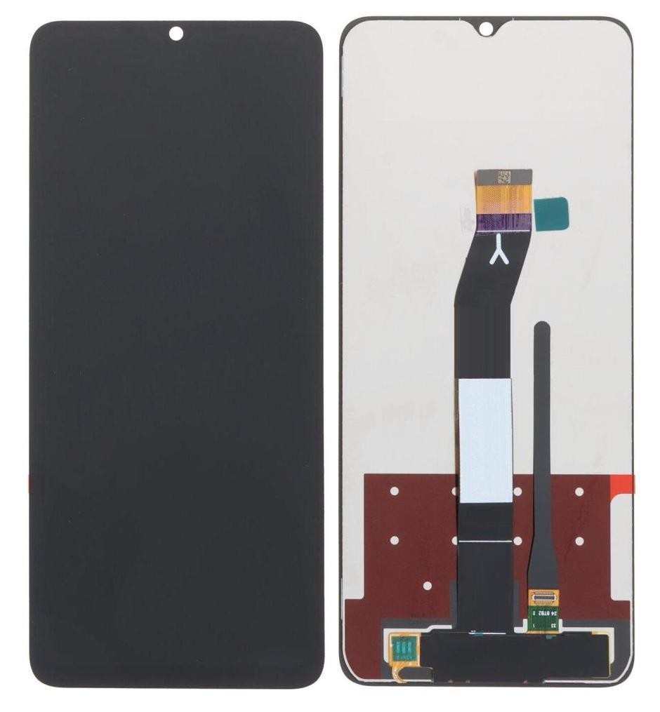 Ekranas Xiaomi Redmi A3 su lietimui jautriu stikliuku juodas ORG