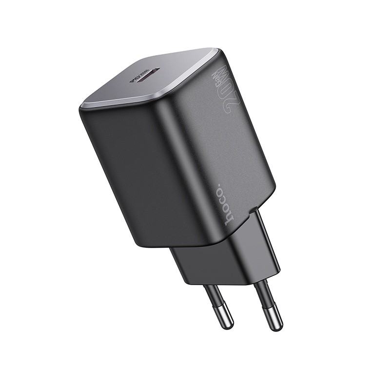 Įkroviklis Hoco N40 20W USB-C juodas