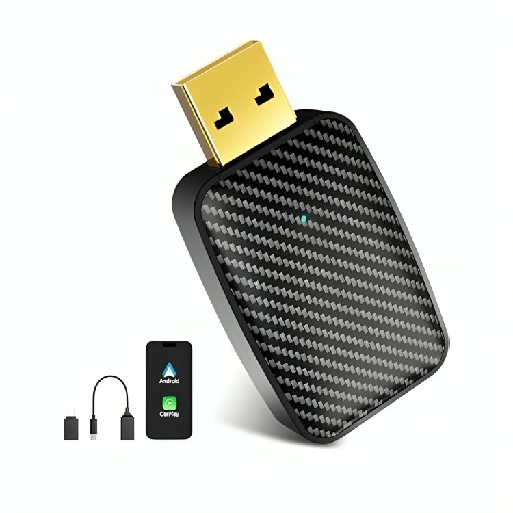 Belaidis CarPlay/Android Auto adapteris Reach U4 juodas