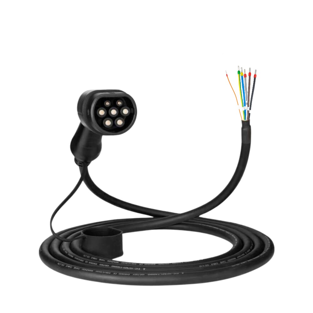 Pakaitinis elektromobilų įkrovimo stotelės kabelis Reach REVC2 32A 22kW 8.0m