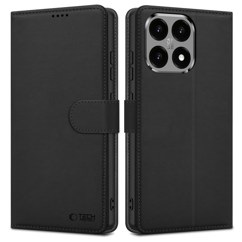 Dėklas Tech-Protect Wallet Xiaomi 15T juodas