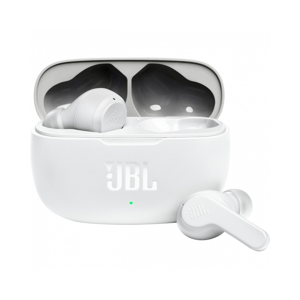 Belaidės ausinės JBL Wave 200 TWS baltos