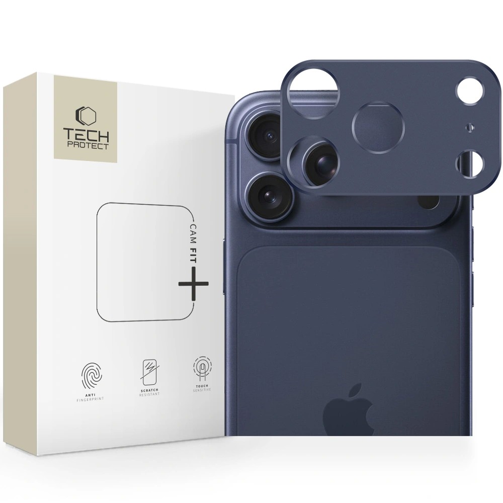 Kameros apsauga Tech-Protect CamAlloy Apple iPhone 17 Pro Max Deep Blue