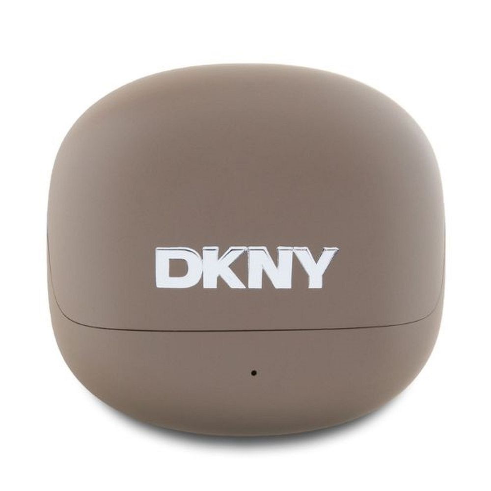 Belaidės ausinės TWS DKNY Satiny Finish DKTWST6AEHLW rudos spalvos