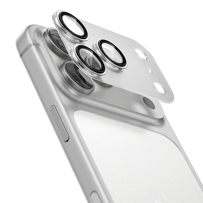 Benks grūdintas stiklas Air Shield matinė integruota objektyvo apsauga (C067) Iphone 17/16 (2 objektyvai) skaidri