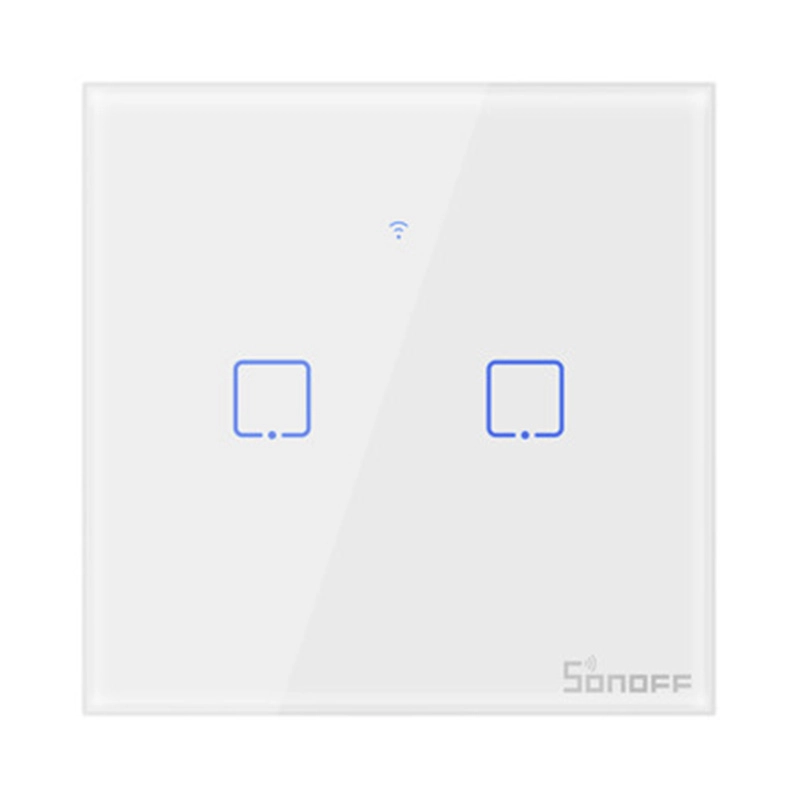 Smart Switch WiFi + RF 433 Sonoff T1 EU TX (2-channel)