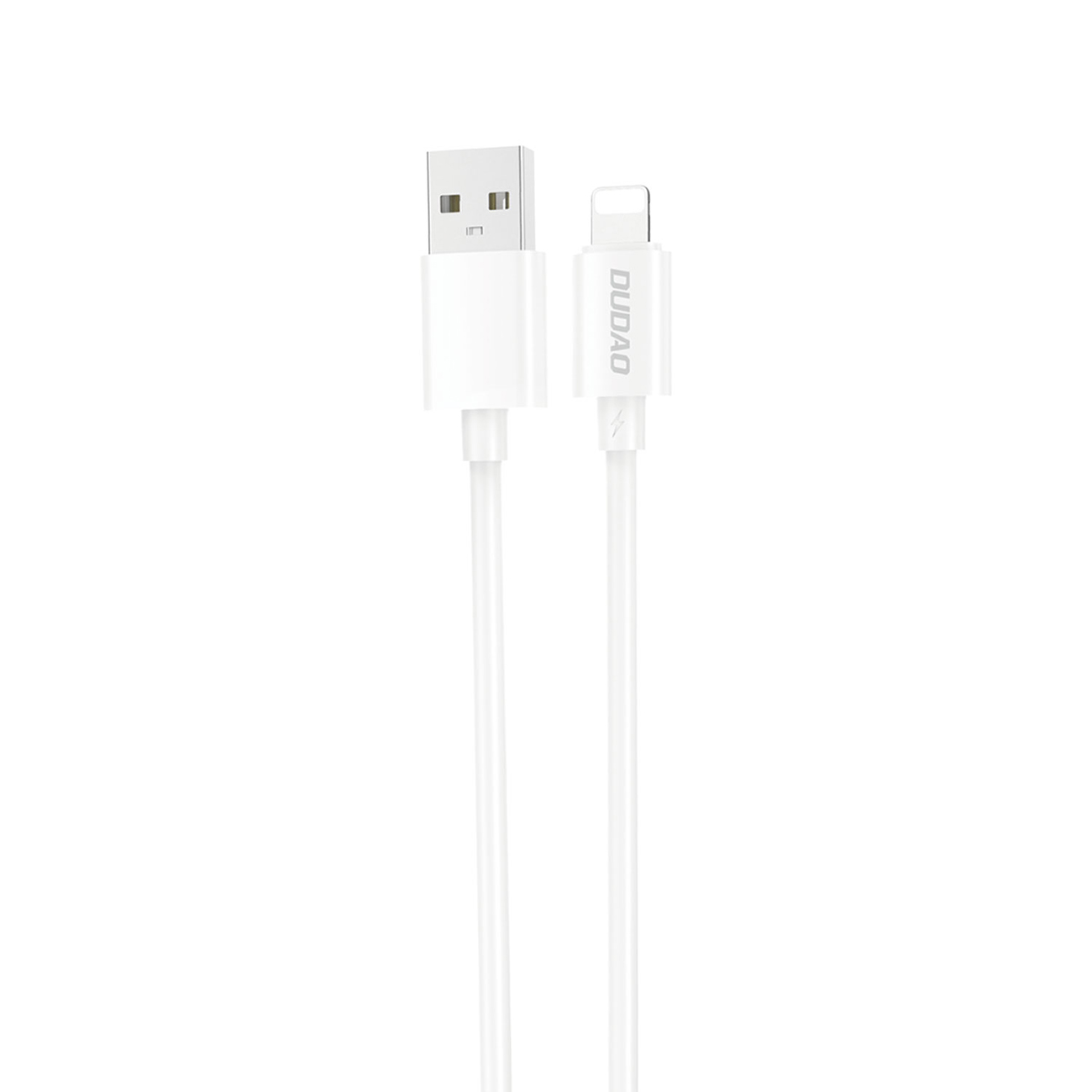 Dudao L4SL USB-A / Lightning kabelis 2A 1m - baltas