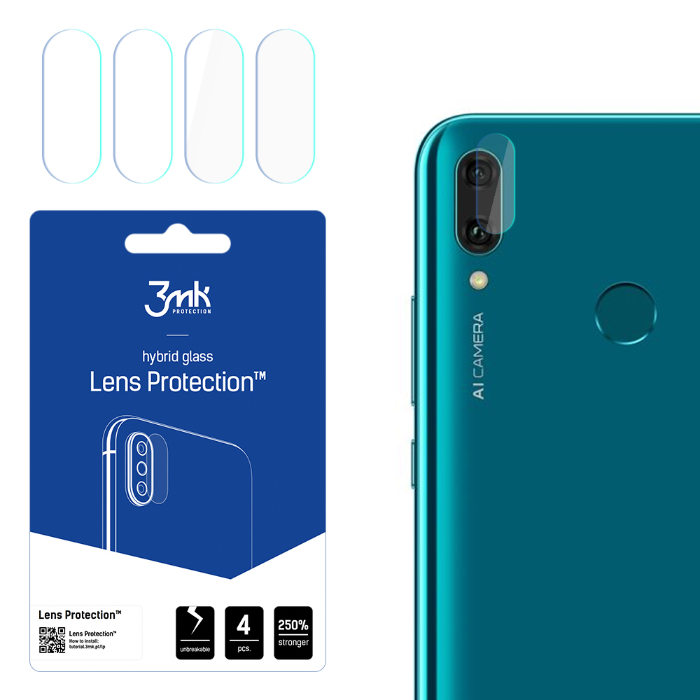 3mk objektyvo apsauginis stiklas Huawei Y9 2019