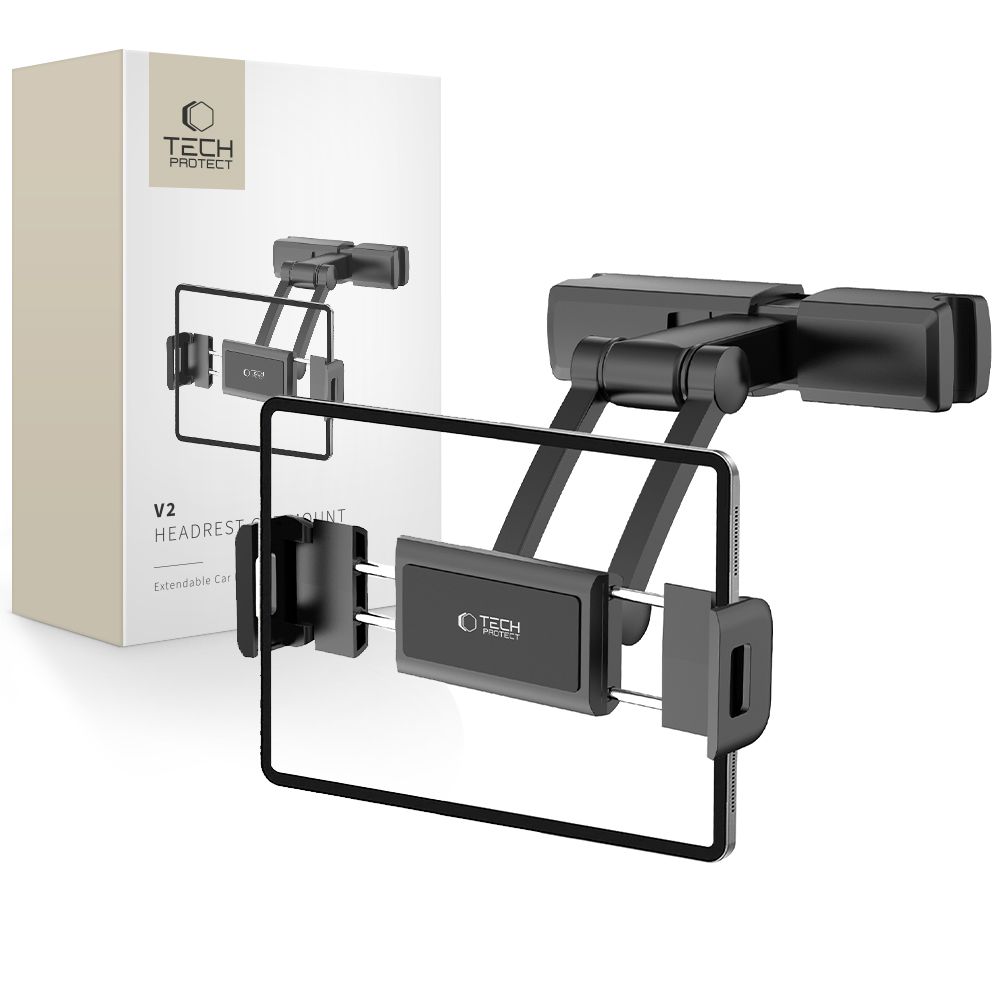 Tech-Protect V2 automobilio galvos atramos laikiklis - juodas