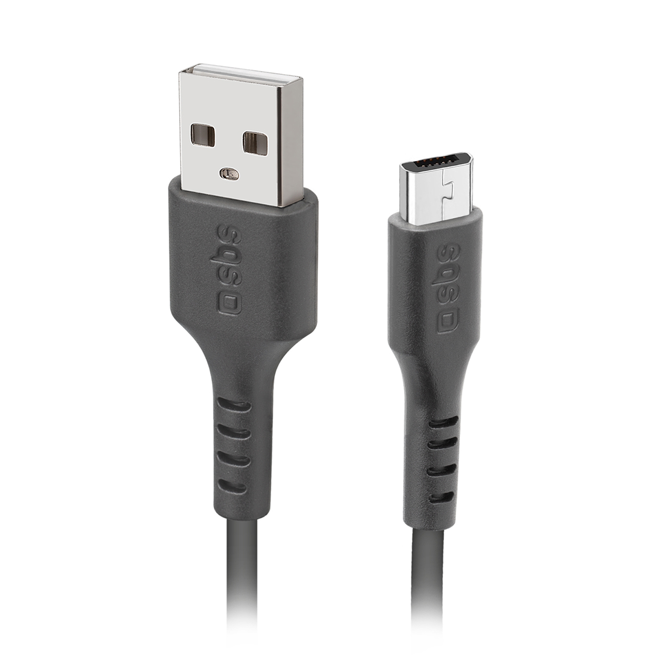 SBS LTHL200 USB-A - Micro-USB kabelis 1 m - juodas