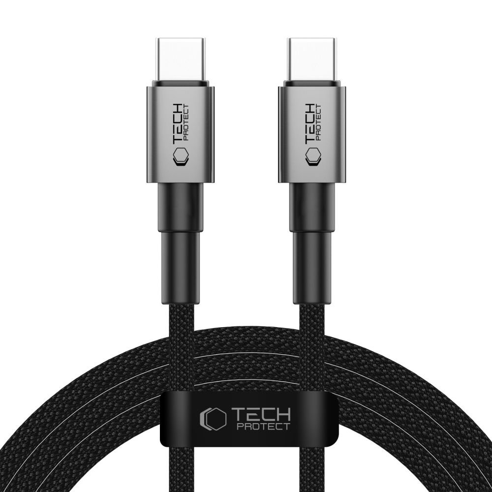 Tech-Protect UltraBoost DNA USB-C PD60W/3A laidas 100cm - pilkas