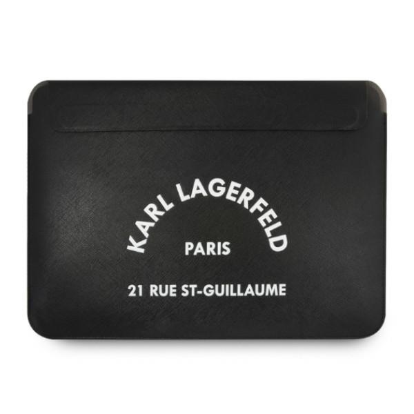 Karl Lagerfeld Sleeve KLCS133RSGSFBK 13" juodas/juodas Saffiano RSG dėklas