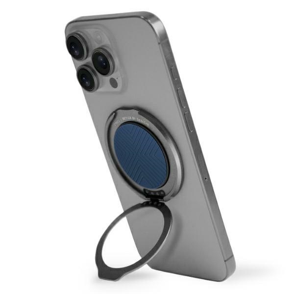 Uniq Gripfit 360 magnetinis laikiklis ir atrama - mėlynas / safyrinis mėlynas