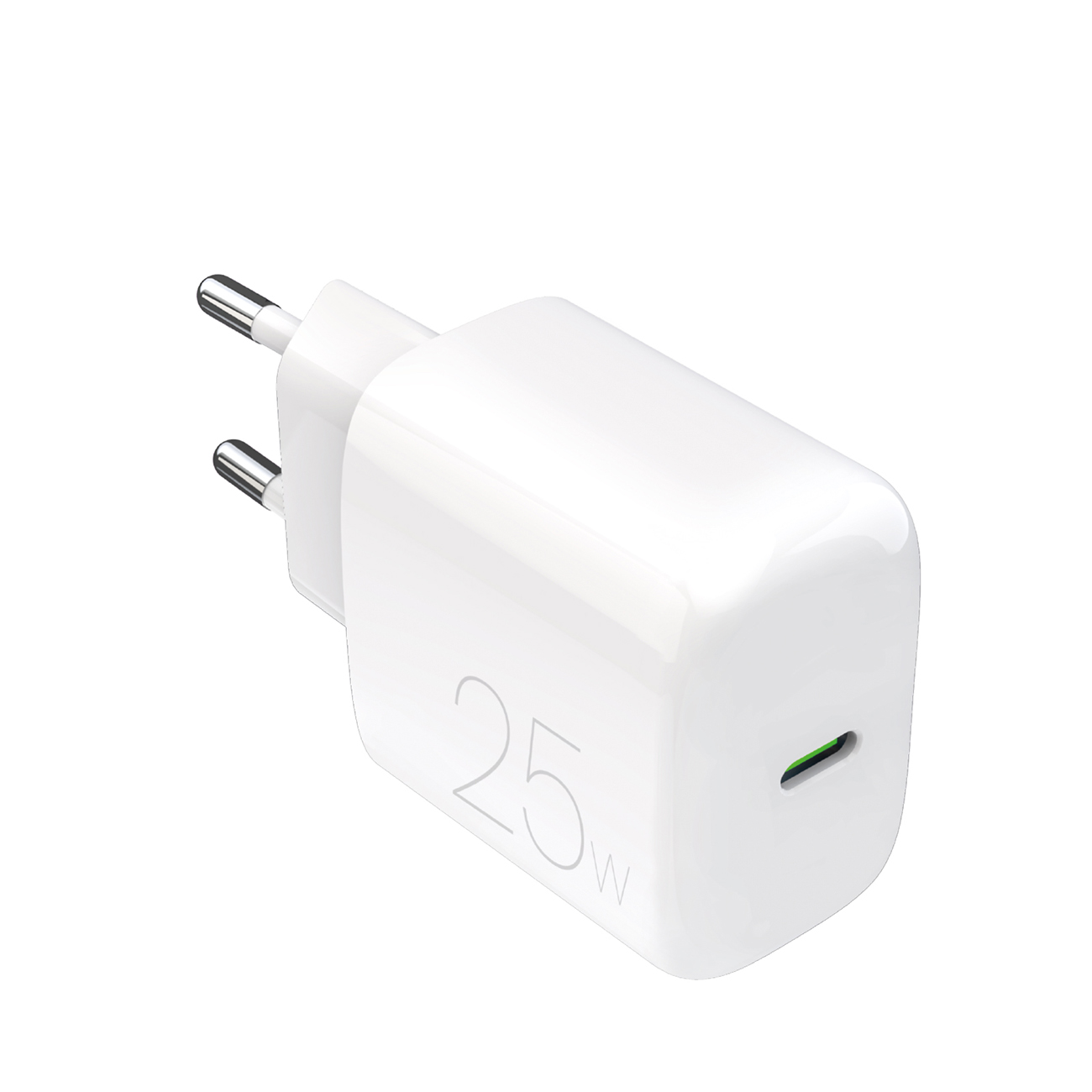 Puro Daily Prolite 25W USB-C Power Delivery įkroviklis - baltas