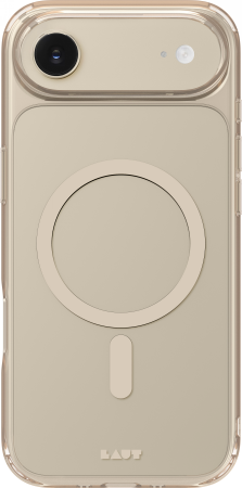"Laut Crystal Fluro MagSafe" dėklas "iPhone Air" - skaidrus auksinis