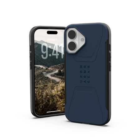 UAG Civilian MagSafe dėklas iPhone 17 - tamsiai mėlynas mėlynas