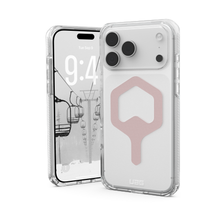 UAG Plyo MagSafe dėklas telefonui iPhone 17 Pro Max - skaidrus rožinis