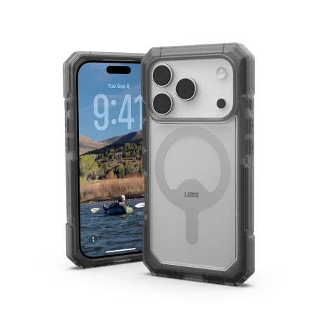 UAG Trooper MagSafe Dėklas iPhone 17 Pro - Clear Juodas