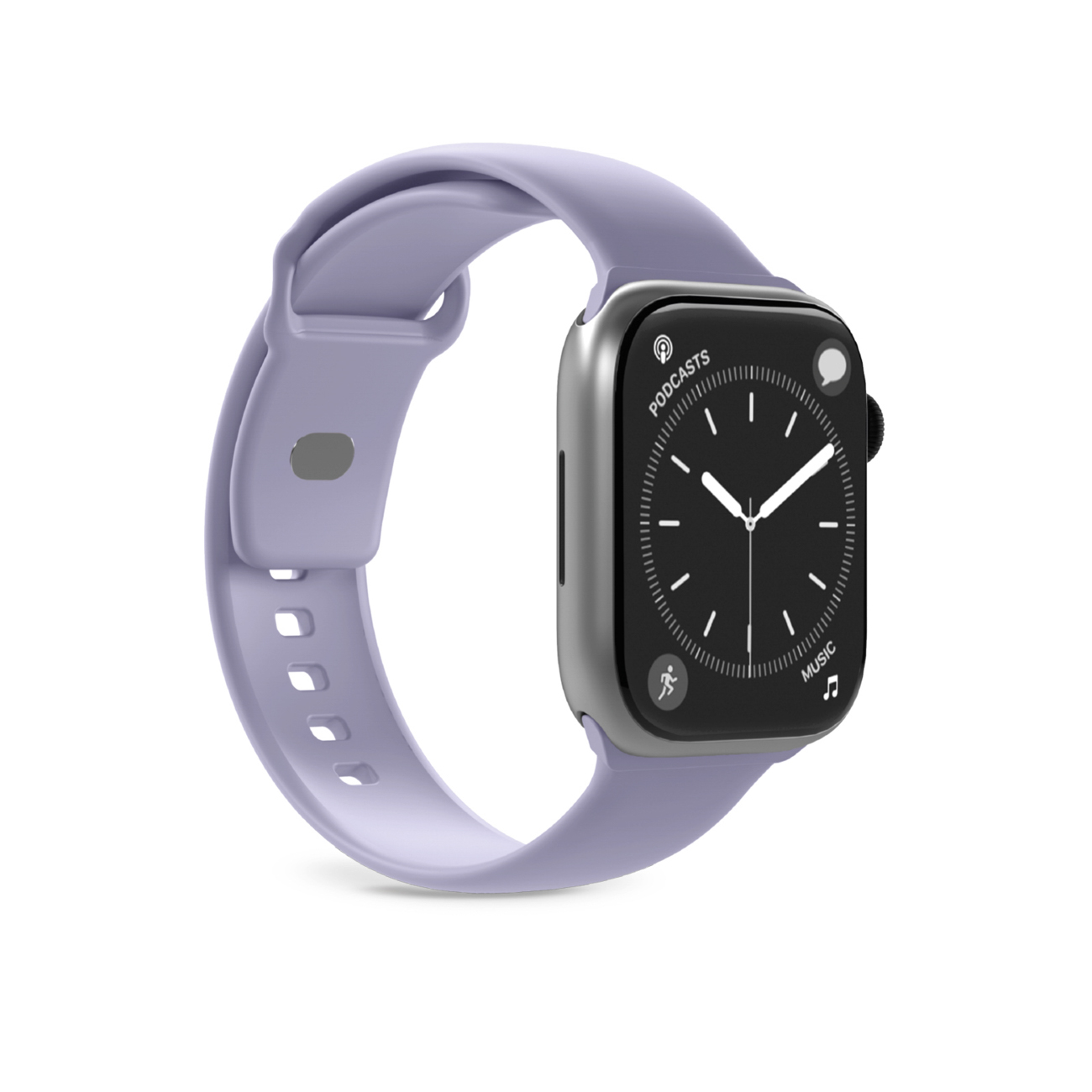 "Puro Icon" dirželis "Apple Watch" 38/40/41/42 mm - Violetinės spalvos