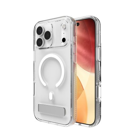 ZAGG Crystal Palace Snap KS Magnetinis dėklas telefonui iPhone 17 Pro Max – skaidrus