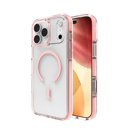 ZAGG Santa Cruz Snap Magnetinis dėklas telefonui iPhone 17 Pro Max – rožinis