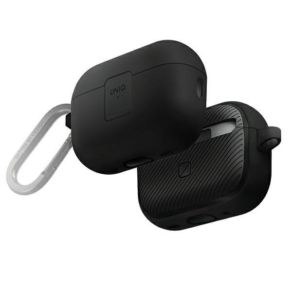 Uniq Clyde Lock dėklas AirPods Pro 2 - juodas