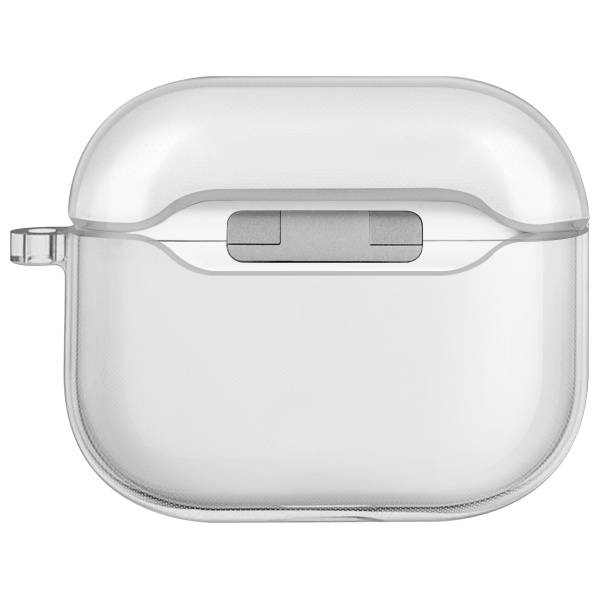 Uniq Glase dėklas AirPods 4 - permatomas