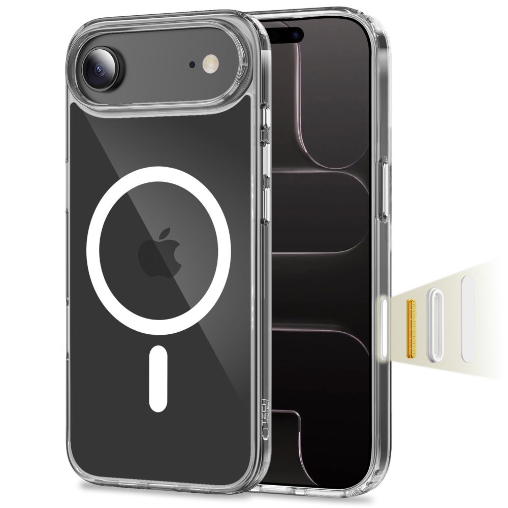 Tech-Protect Flexair Hybrid CC MagSafe Case for iPhone Air - Clear
