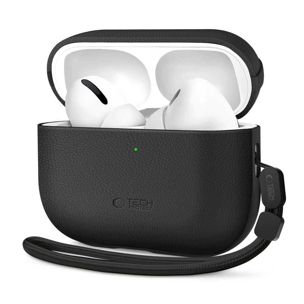 Tech-Protect NaturalFit dėklas AirPods Pro 3 juodas