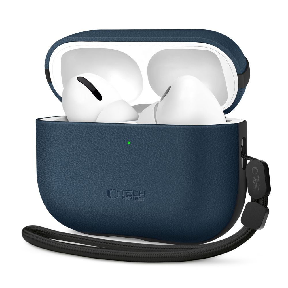 Tech-Protect NaturalFit dėklas AirPods Pro 3 tamsiai mėlynas