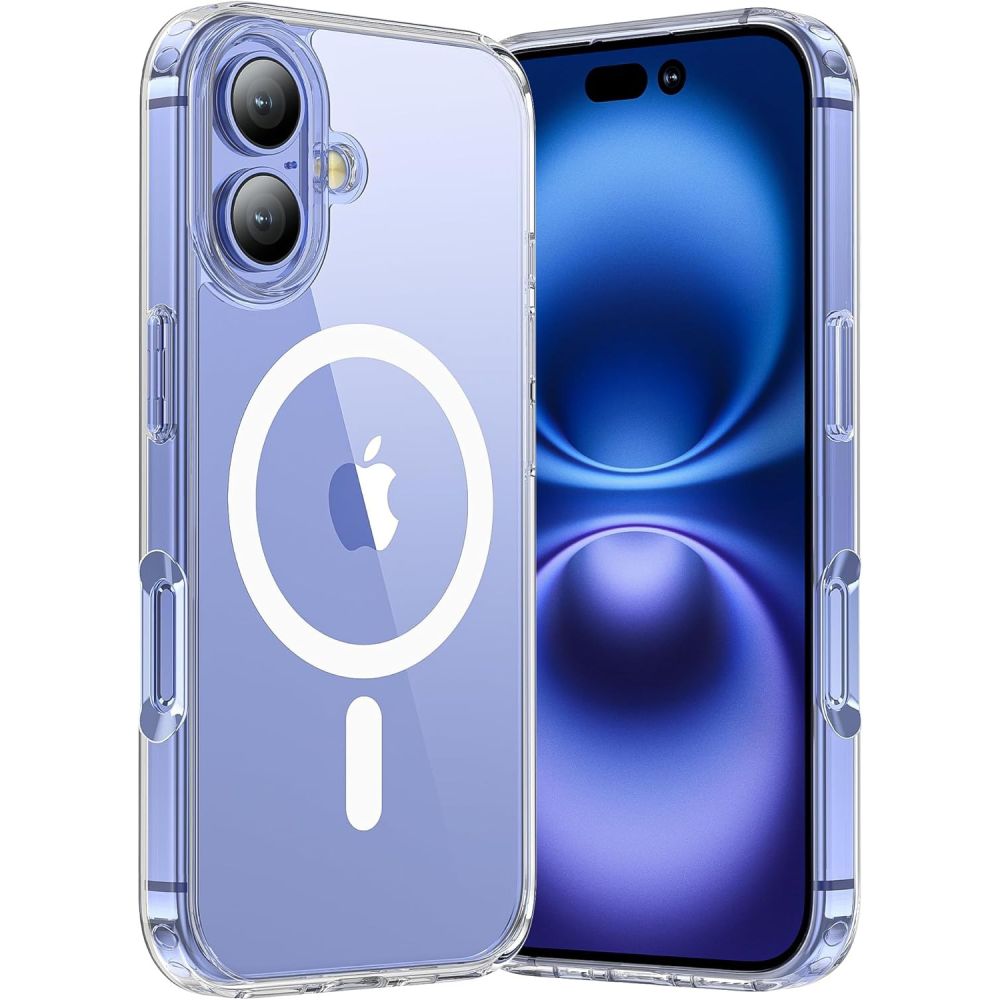 TP Flex MagSafe deklas iPhone 16 - skaidrus